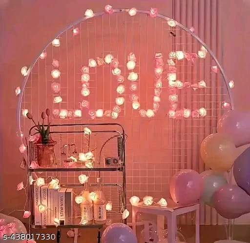 14 led double colour big rose pack of 2 PC